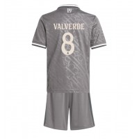 Real Madrid Federico Valverde #8 Replica Third Minikit 2024-25 Short Sleeve (+ pants)